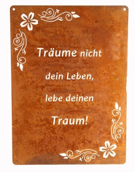 Träume nicht dein Leben, lebe deinen Traum !